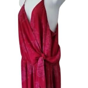 Express Women's Tropical Floral Front Tie Romper. NWT! SzS